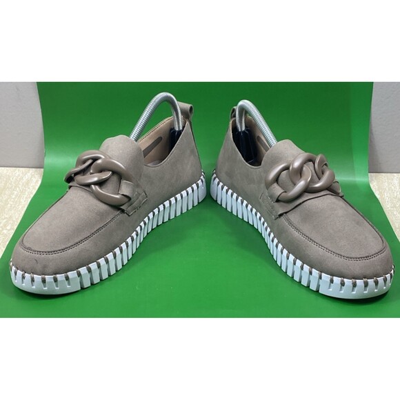 Ilse Jacobsen Tulip Slip on Shoe Loafer 0024 Beige / Tan Falcon Sz Eur 40 US 9.5 - Picture 4 of 11